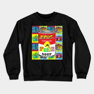 epic punk soup graffiti 7 Crewneck Sweatshirt